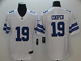 Nike Cowboys 19 Amari Cooper White New Vapor Untouchable Limited Jersey,baseball caps,new era cap wholesale,wholesale hats